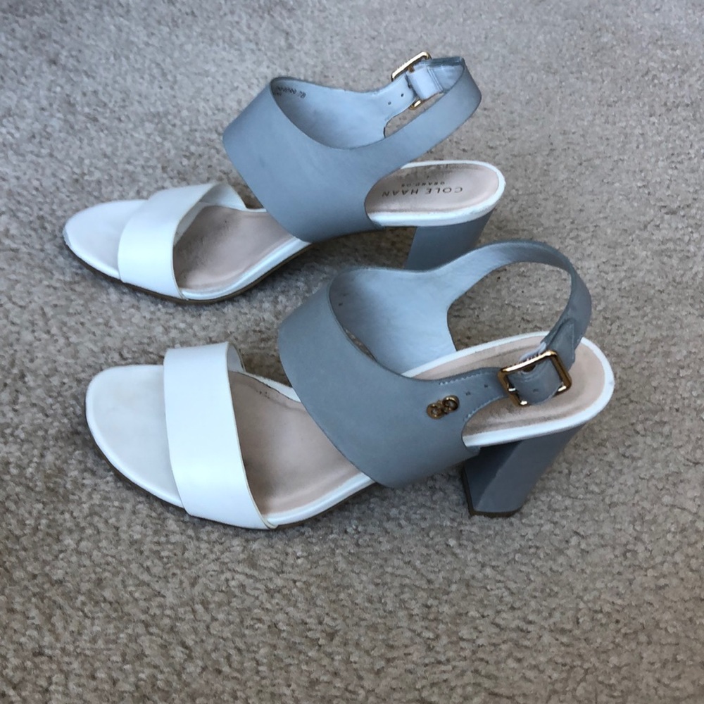 Cole Haan color block heels